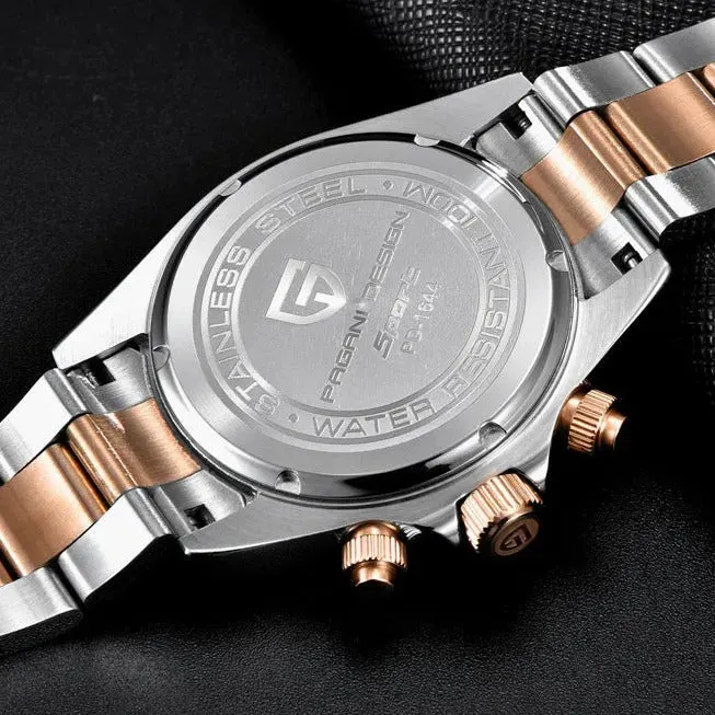 Montre Pagani Design Méca-quartz 40 mm – Blanc