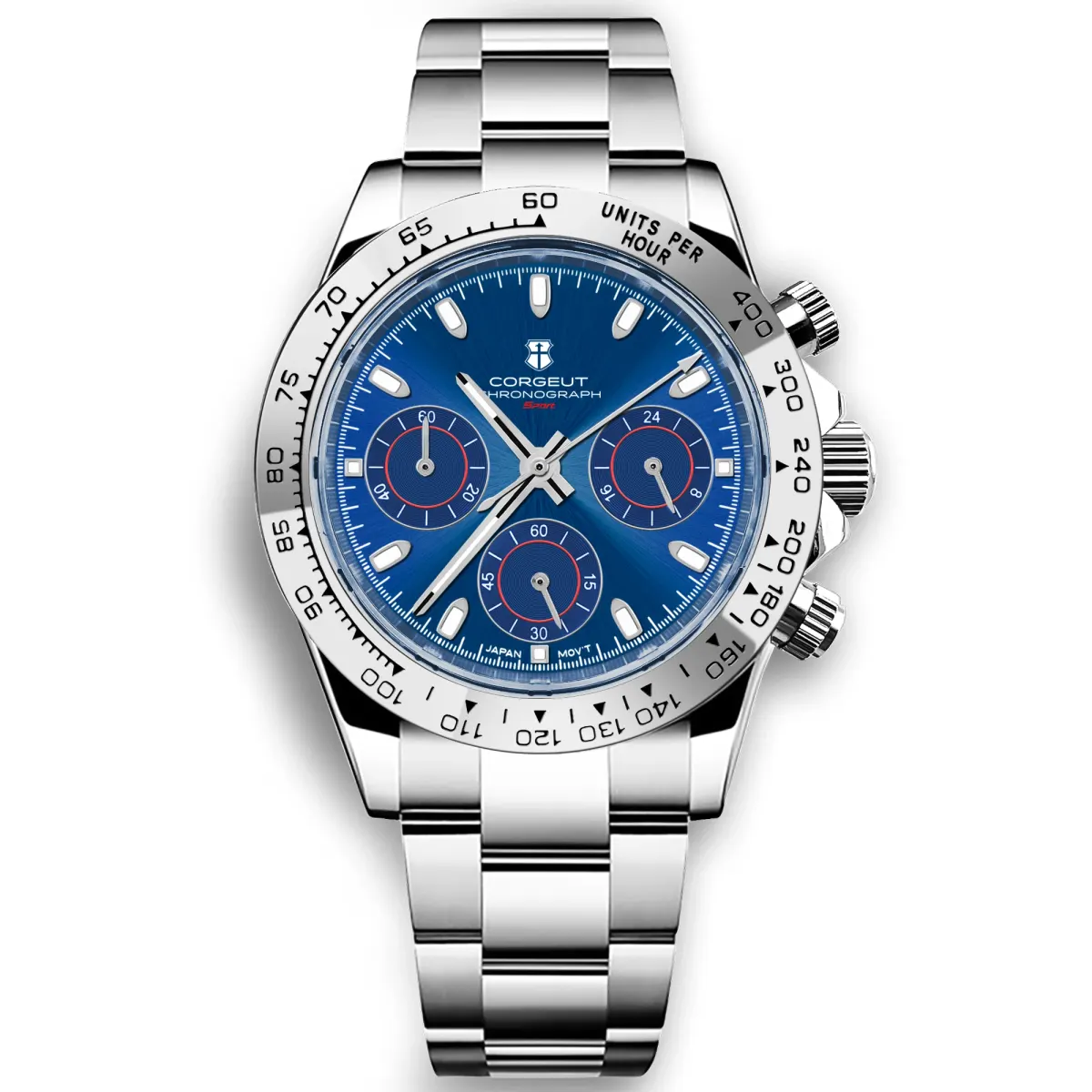 Montre Corgeut Méca-quartz 39 mm – Version 6