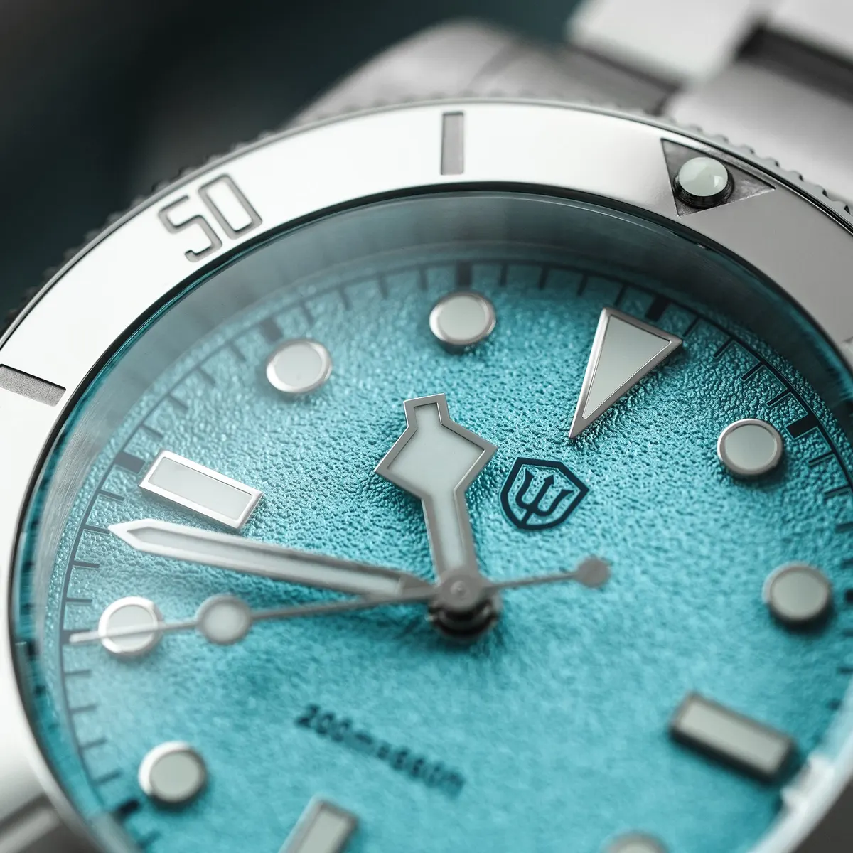 Montre Watchdives WD7922 Quartz 37 mm – Bleu clair