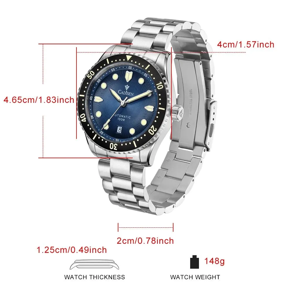 Montre Cadisen C8245 – Bleu