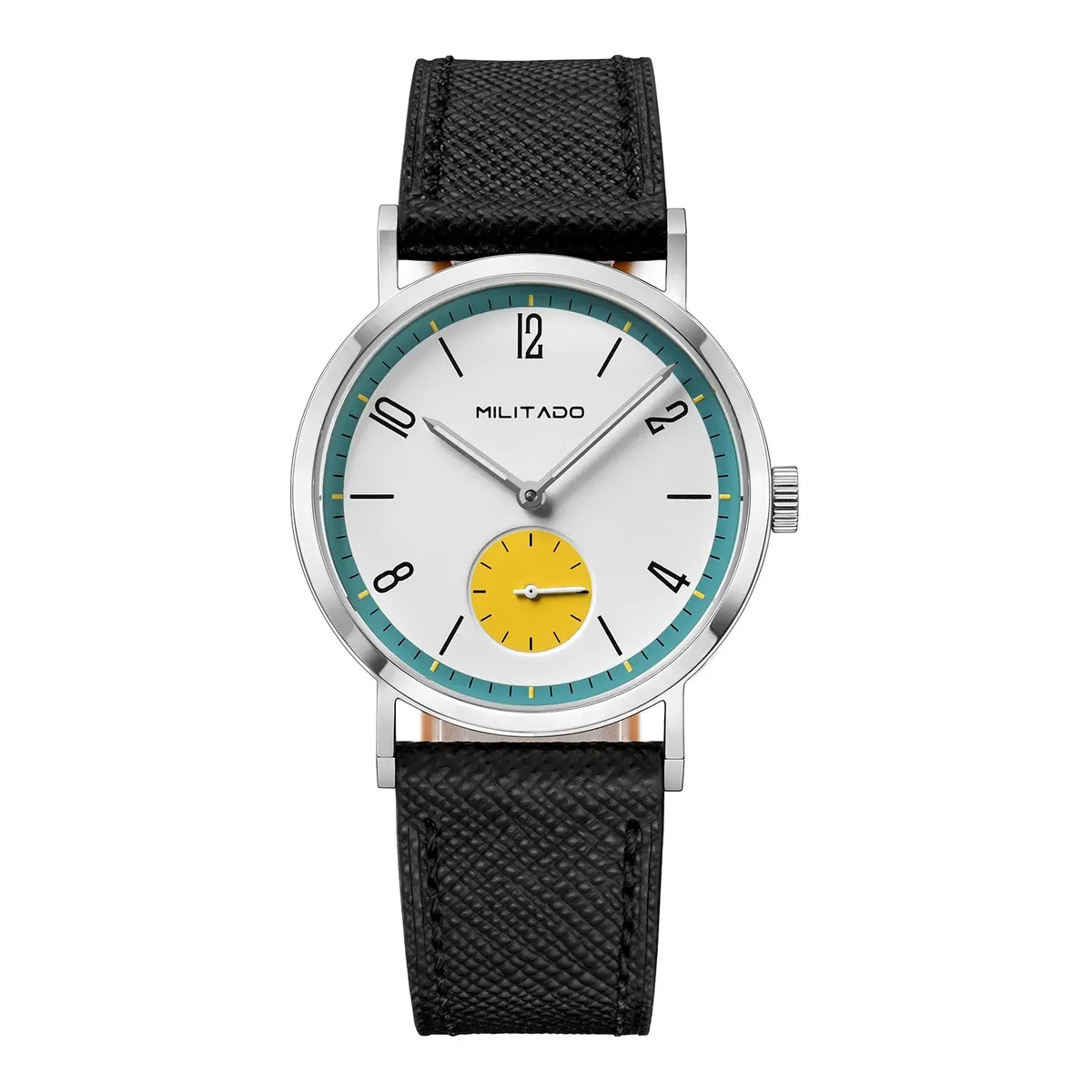 Montre Militado ML27 Mécanique manuel 36 mm – Blanc