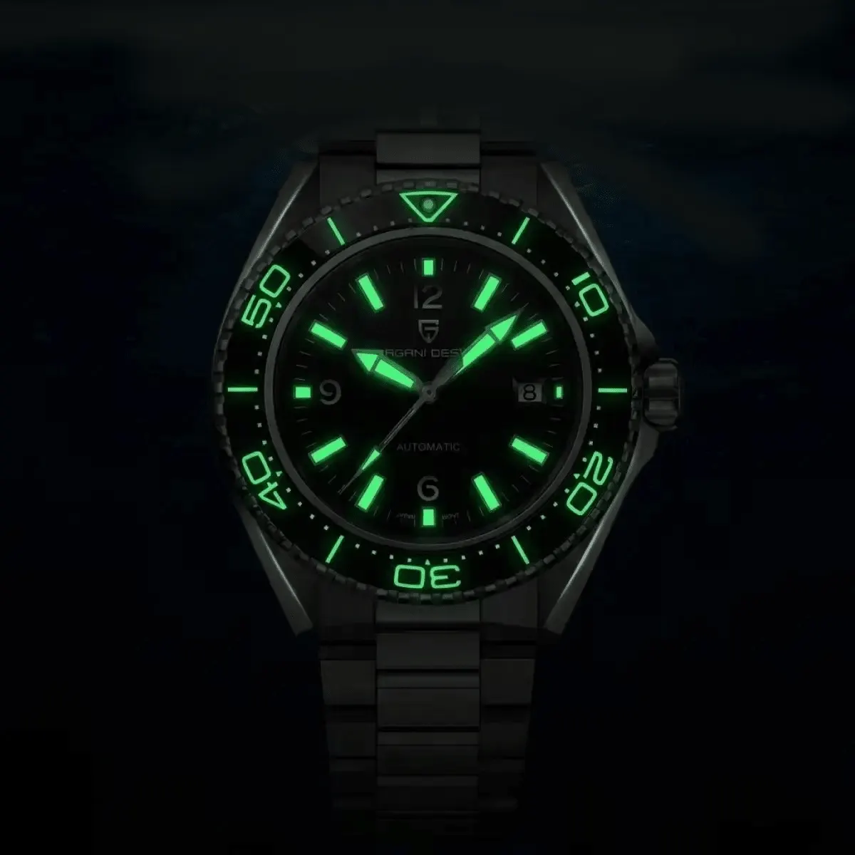 Montre Pagani Design PD-YS034 – Noir bleu / Acier