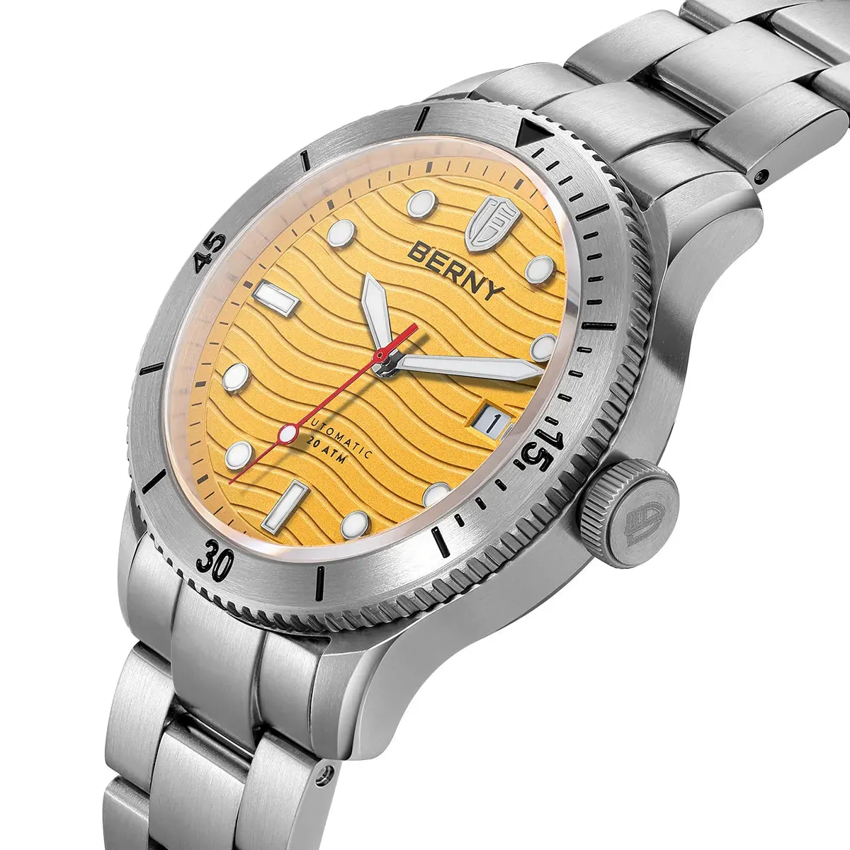 Montre Berny AM134M – Jaune