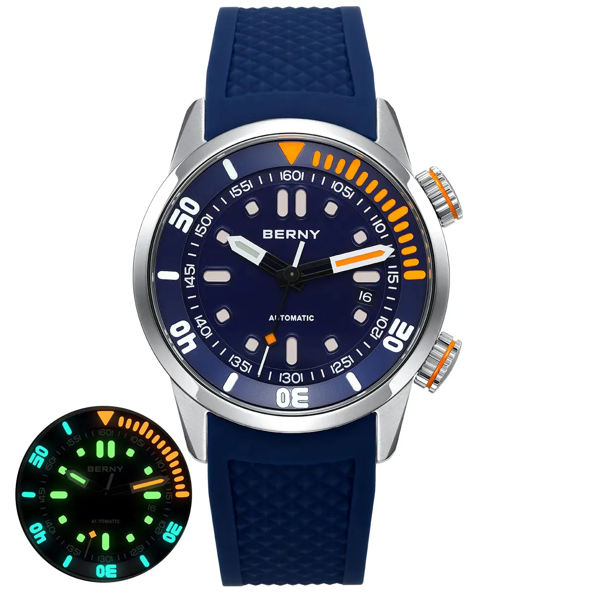 Montre Berny AM339M Automatique – Bleu