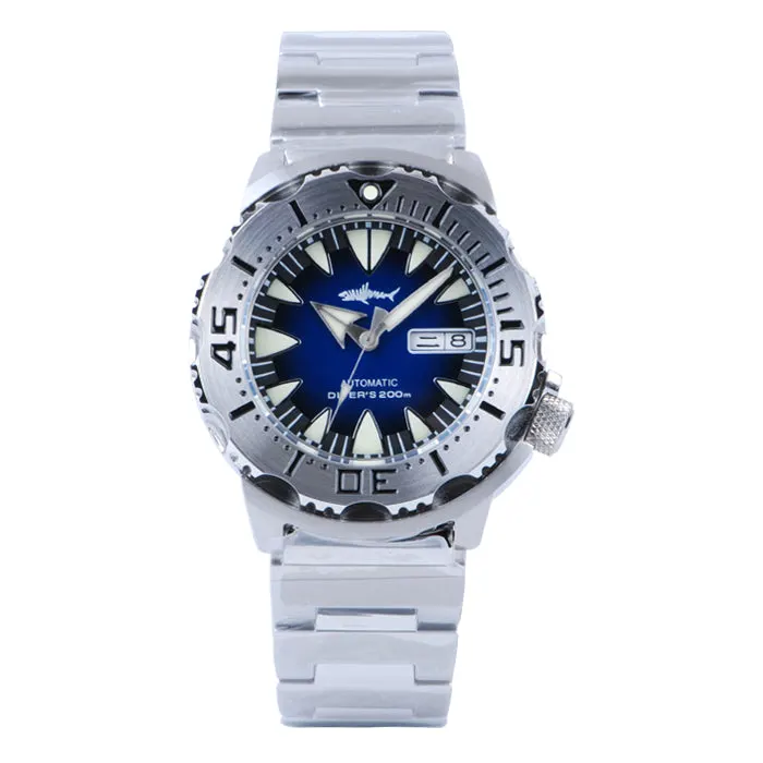 Montre Heimdallr Automatique 28,9 mm – Bleu / Acier