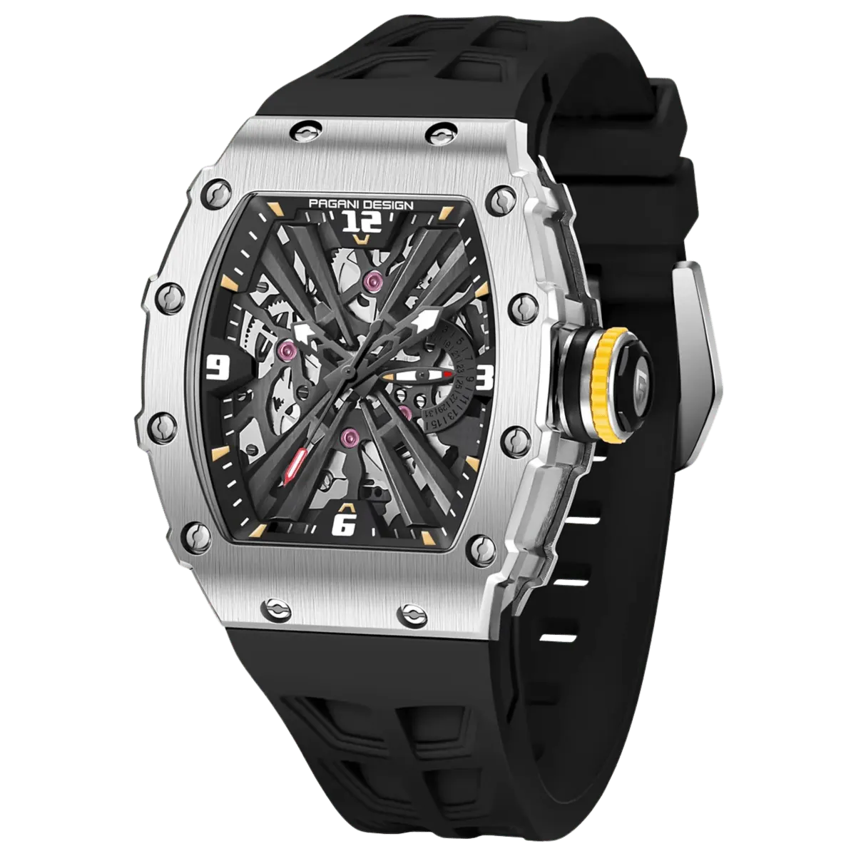 Montre Pagani Design PD-1738 Quartz 42 mm – Noir