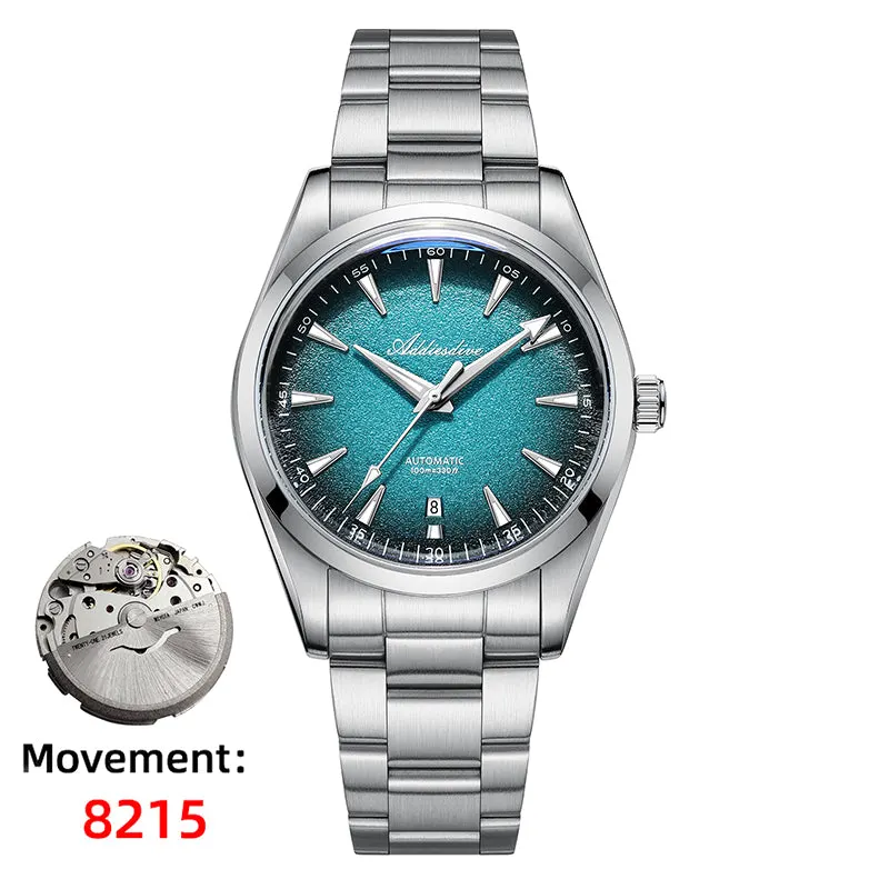 Montre Addiesdive AD2094 Automatique 39 mm – Bleu