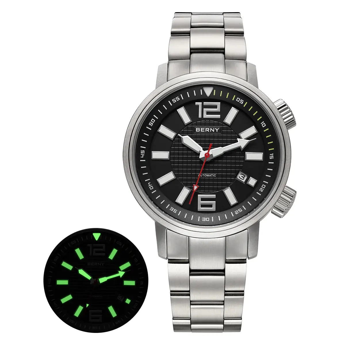 Montre Berny AM181MS Automatique – Noir