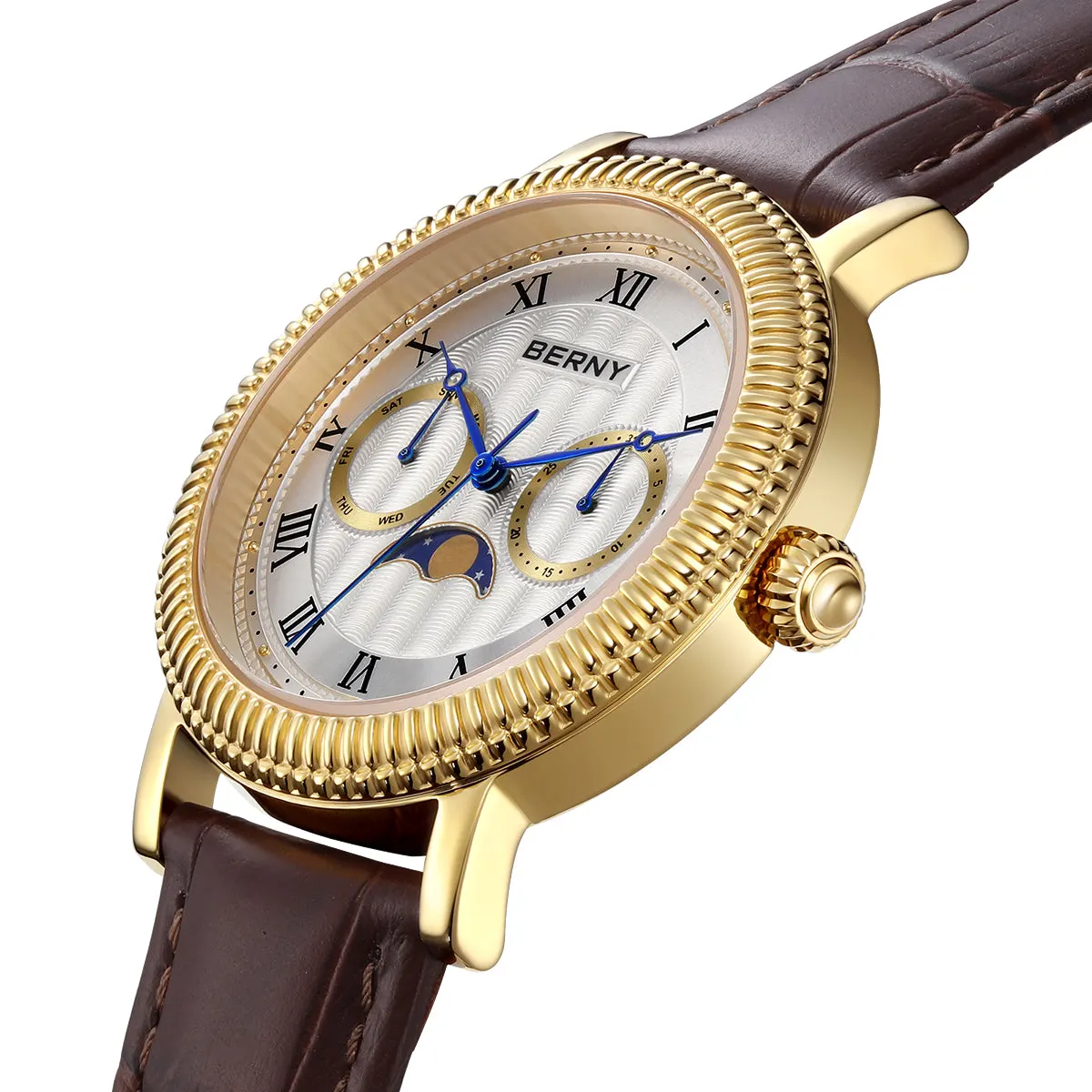Montre Berny Quartz – Or / Noir