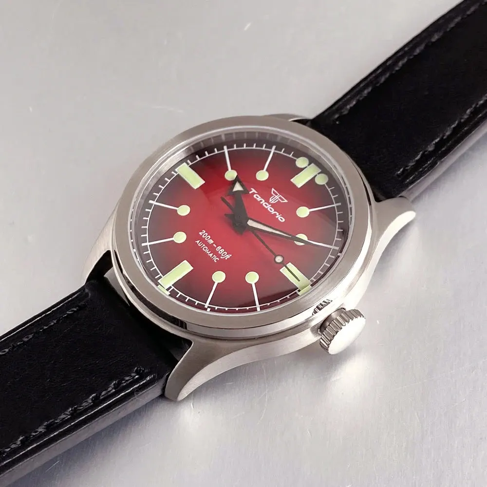 Montre Tandorio TD158A Automatique 38 mm – Rouge / NH35A