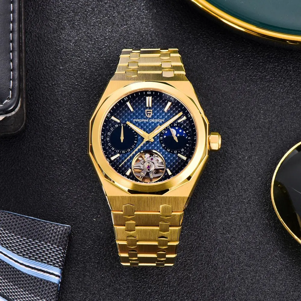 Montre Pagani Design PD-YS036 – Or bleu