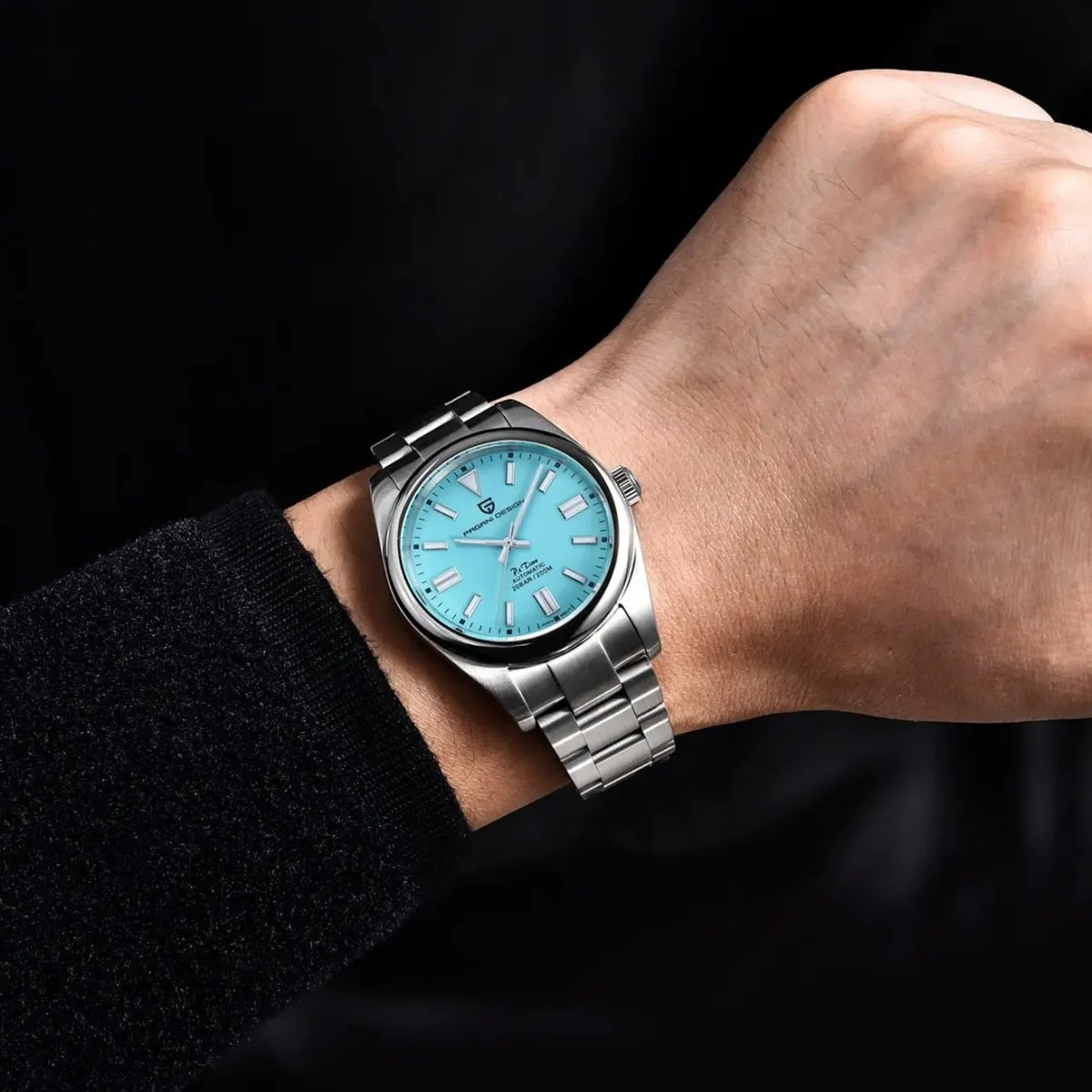 Montre Pagani Design Automatique 40 mm – Bleu ciel