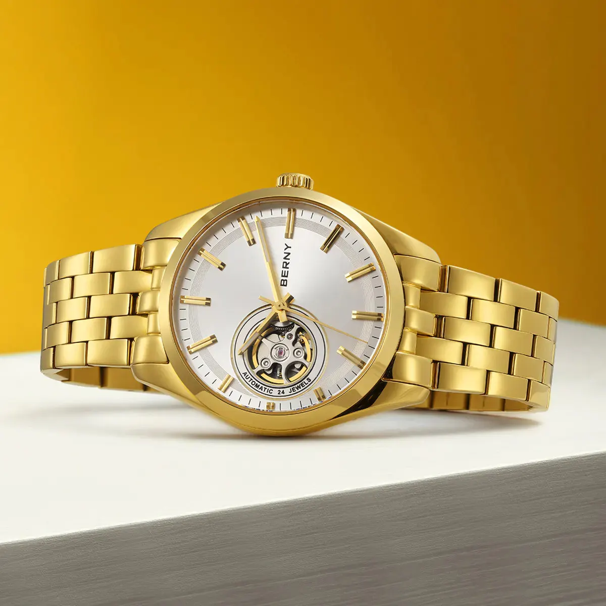 Montre Berny AM179M-Y – Blanc