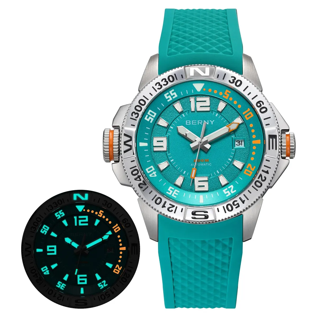 Montre Berny AM162M Automatique – Argent