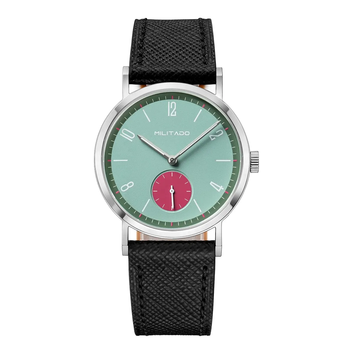 Montre Militado ML27 Mécanique manuel 36 mm – Menthe vert