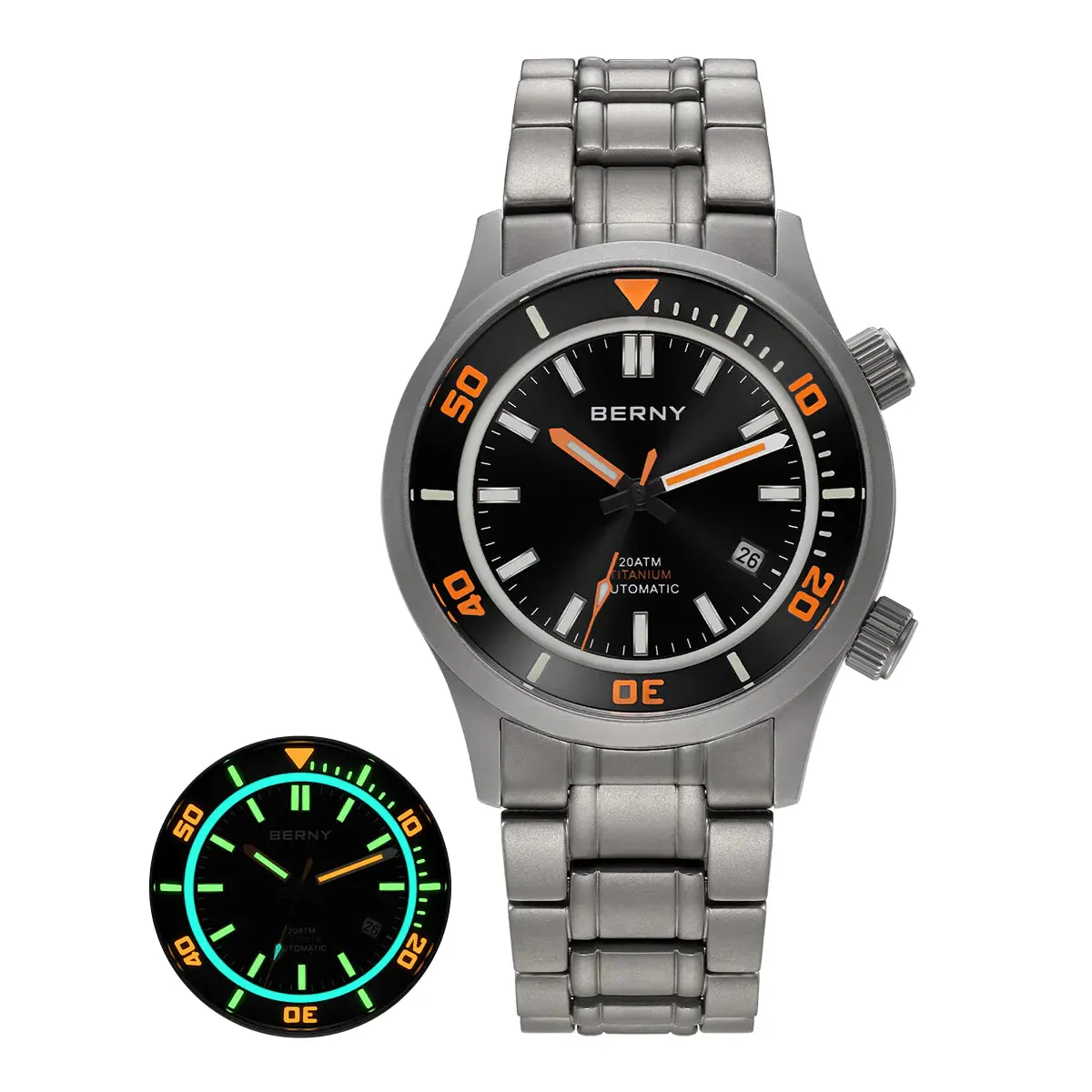 Montre Berny AMT149MS Automatique – Noir