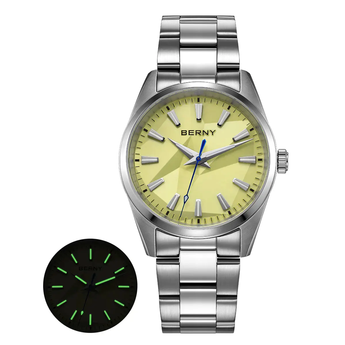 Montre Berny Quartz – Jaune