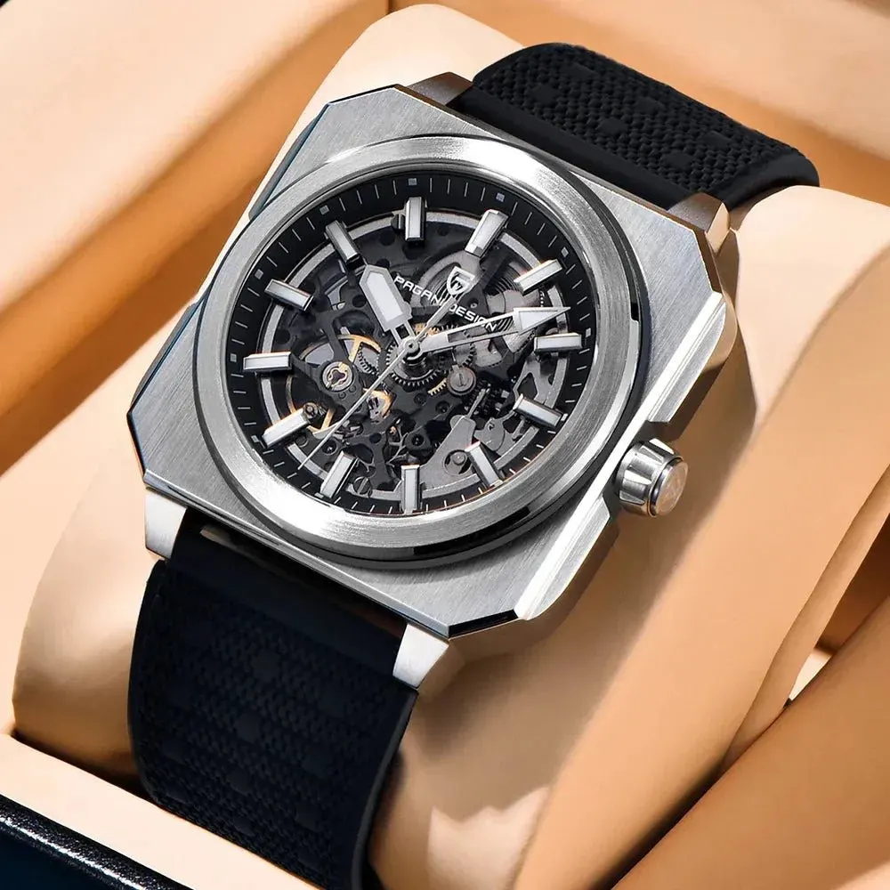 Montre Pagani Design Automatique 42 mm – Noir marron