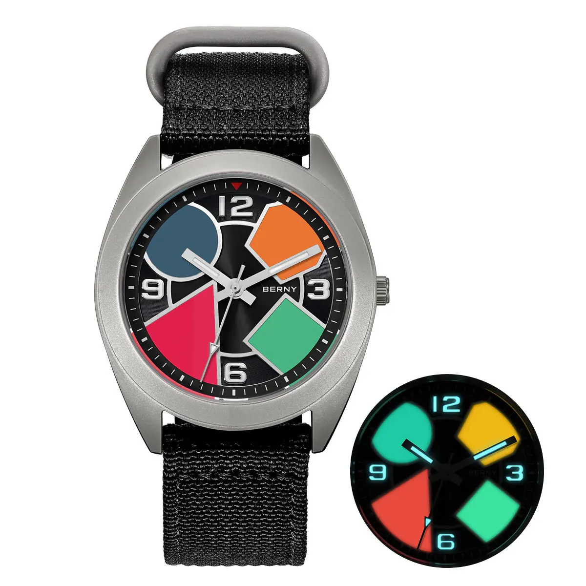 Montre Berny T2570M Quartz – Noir