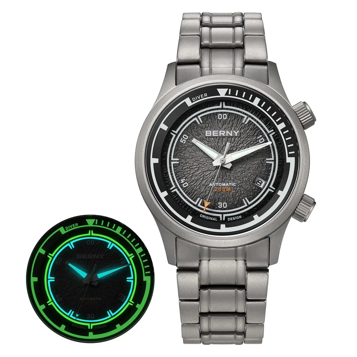 Montre Berny AMT159MS Automatique – Noir