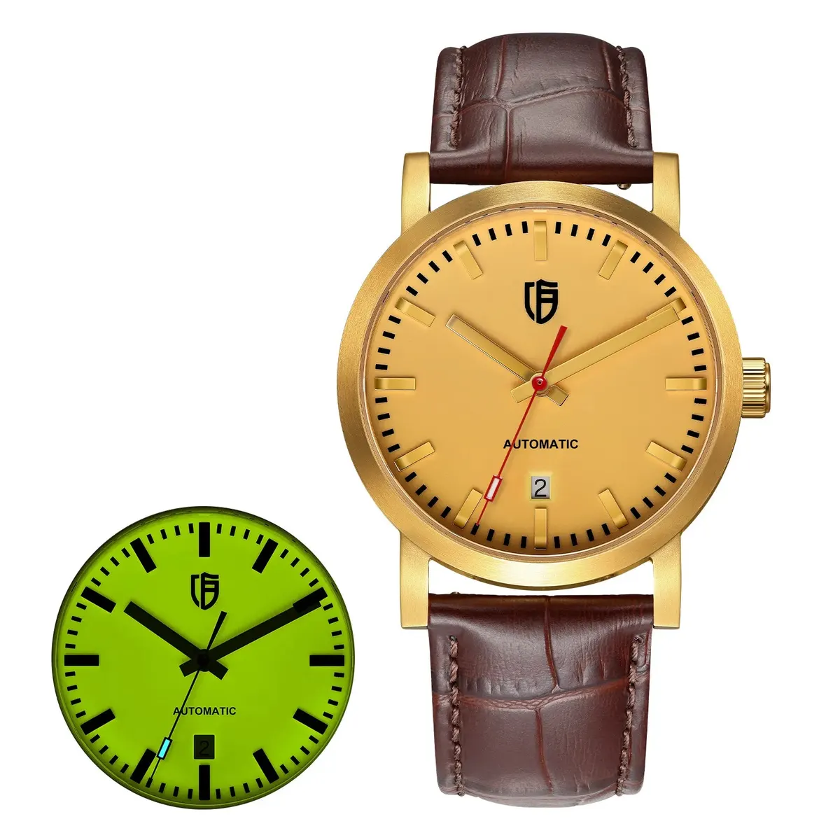 Montre Berny AM158M Automatique – Or
