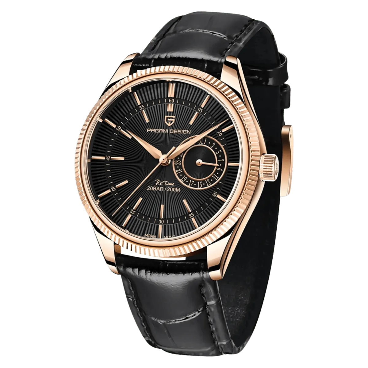 Montre Pagani Design PD-1689 Quartz 40 mm – Or noir