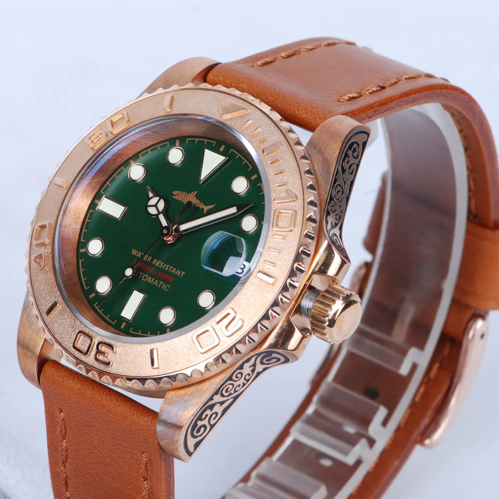 Montre Heimdallr Automatique 40,5 mm – Vert