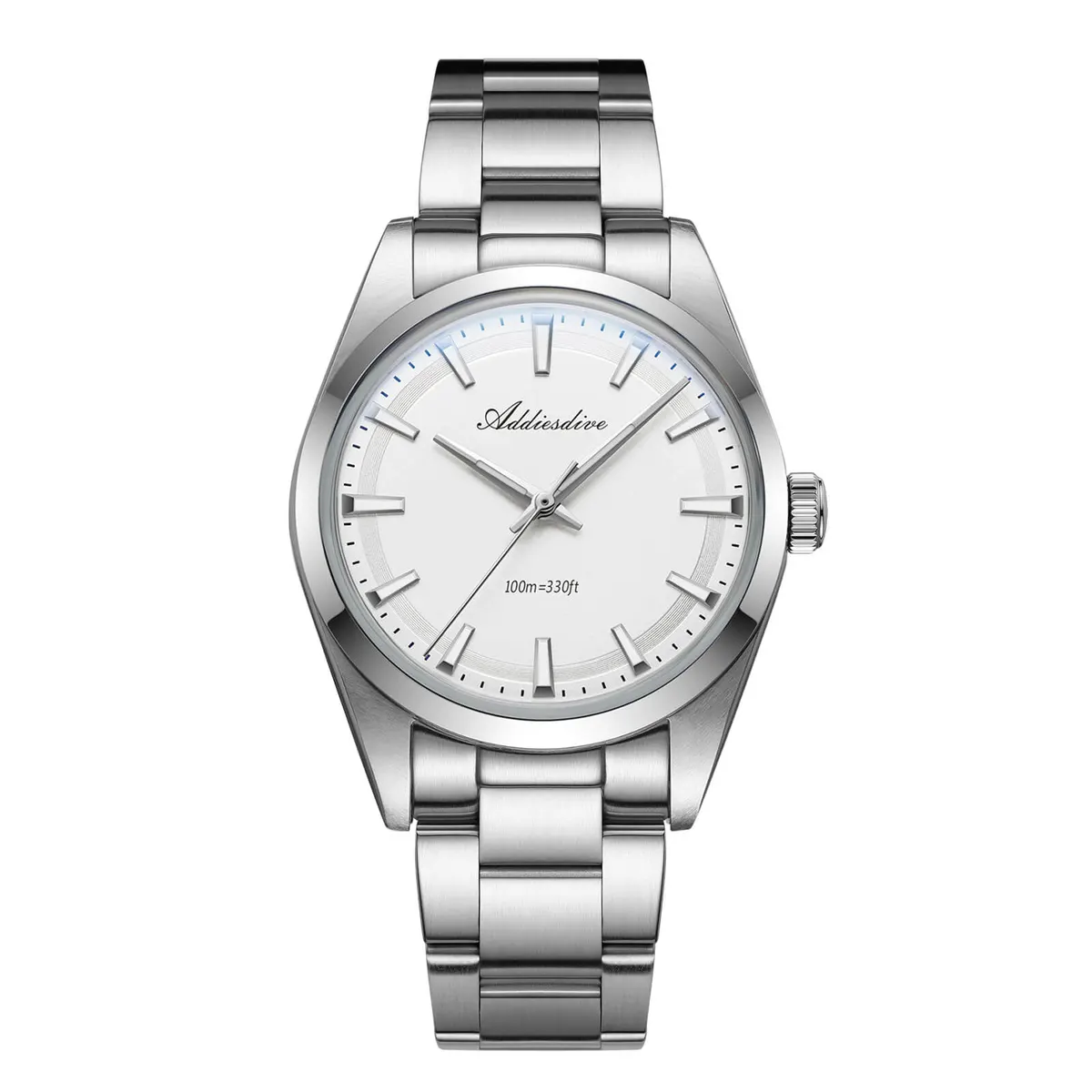Montre Addiesdive AD2066 Quartz 36 mm – Blanc / VH31