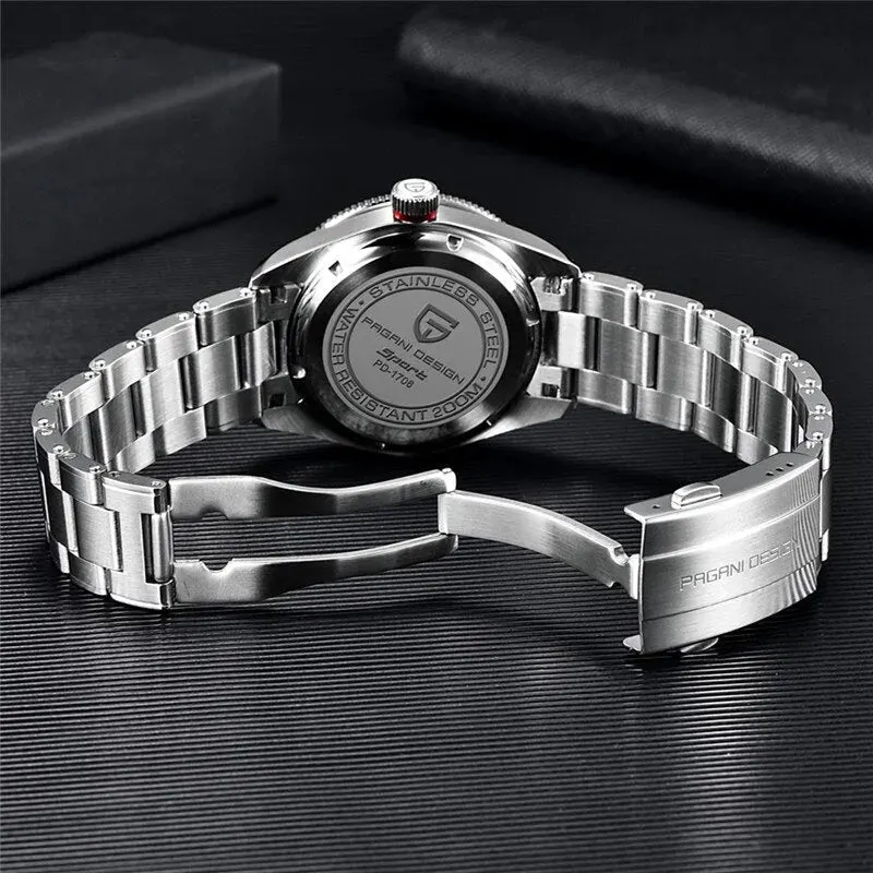 Montre Pagani Design PD-1706 Automatique 40,2 mm – Noir bleu
