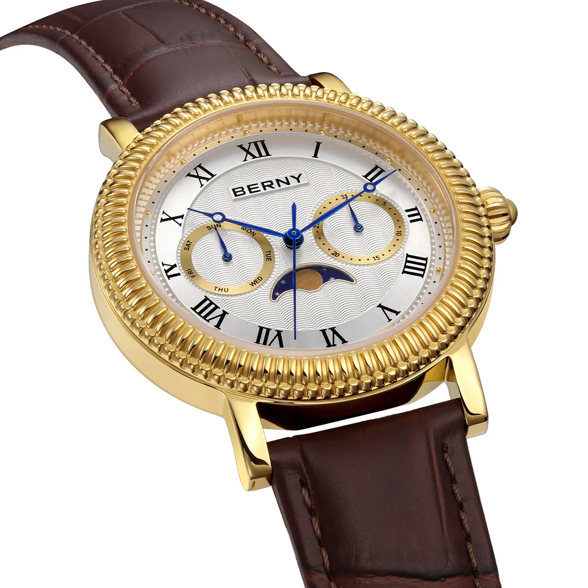 Montre Berny Quartz – Or / Noir