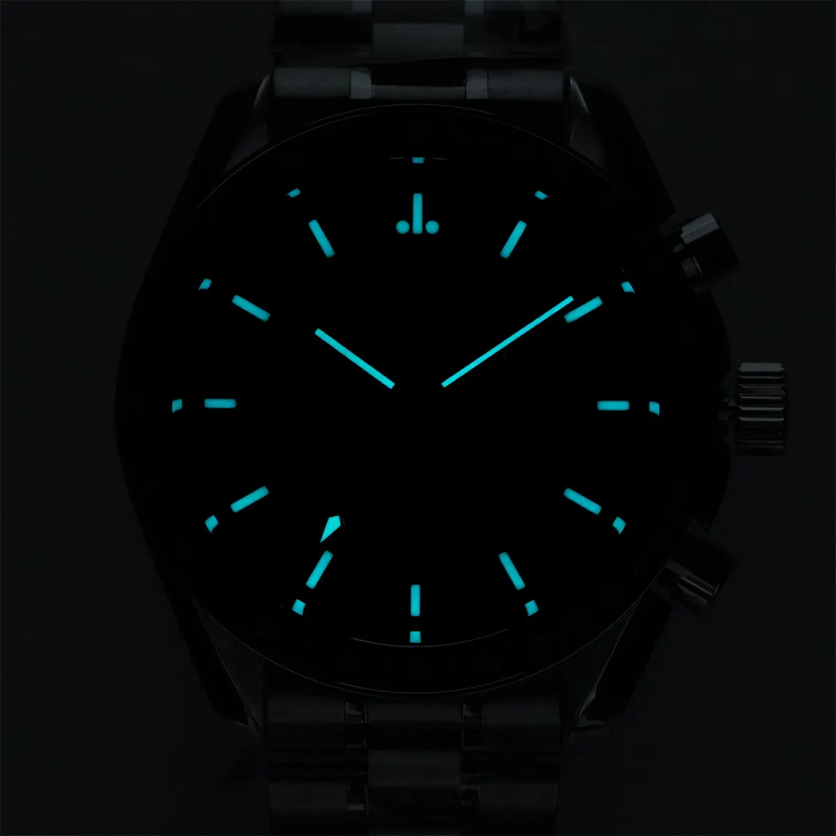Montre Watchdives WD1860 Méca-quartz 40 mm – Blanc / Acier inoxydable