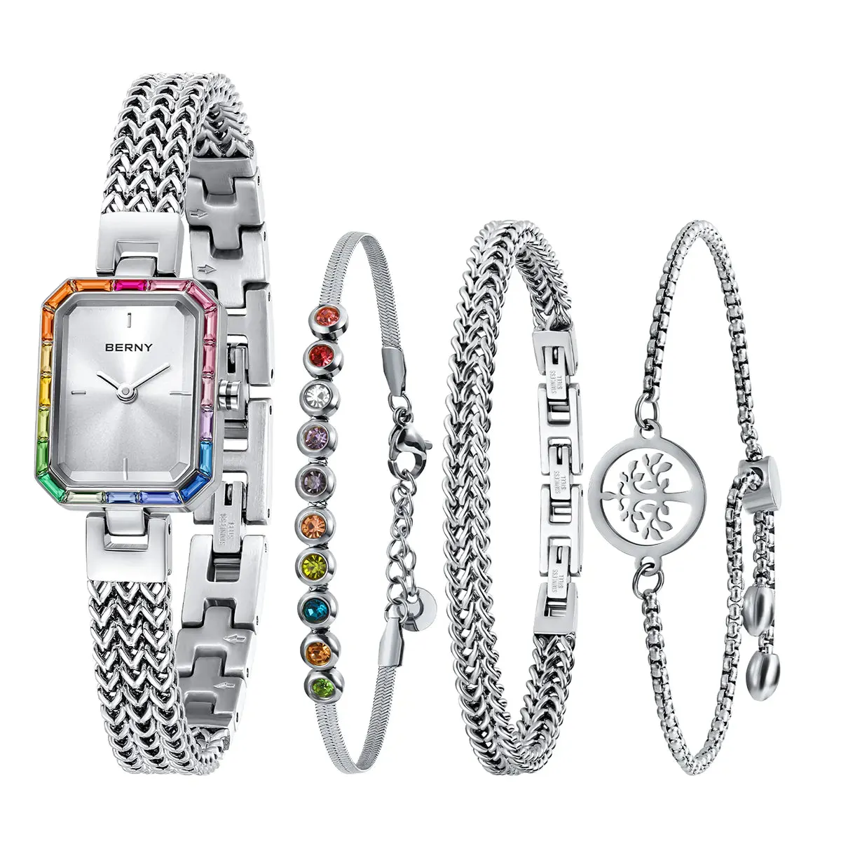 Montre Berny 2923L Quartz – Blanc