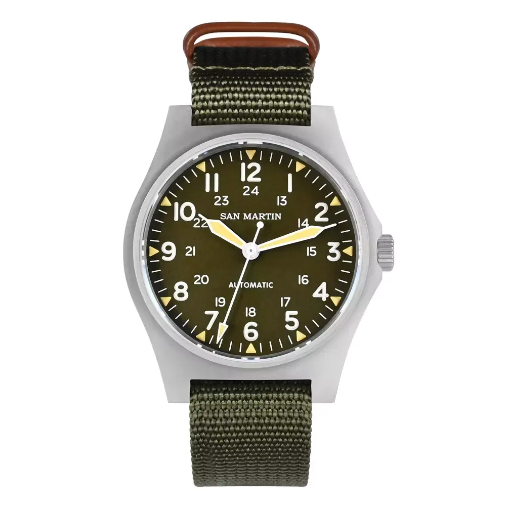 Montre San Martin SN0137-G Automatique 38 mm – Vert