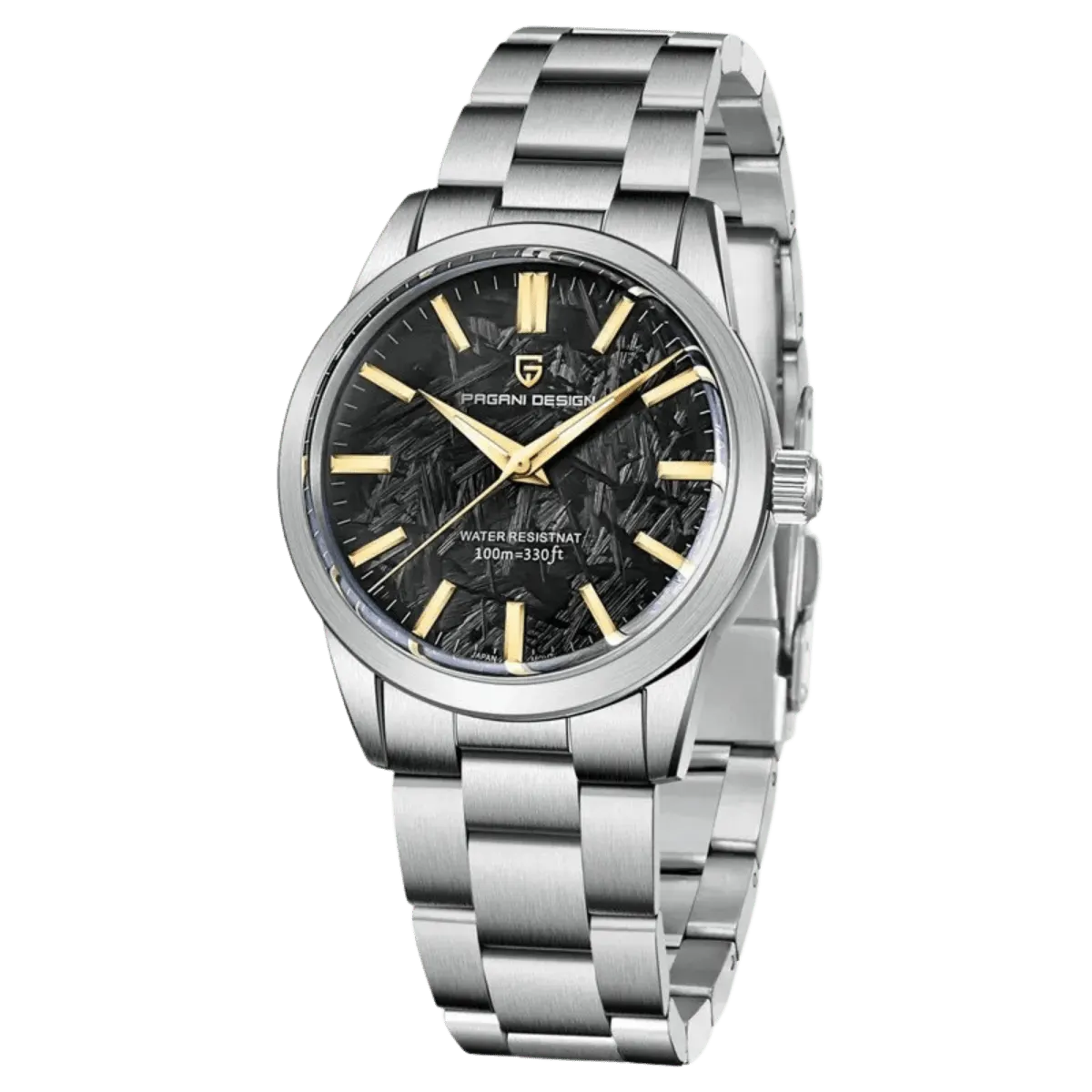 Montre Pagani Design Quartz 40 mm – Noir