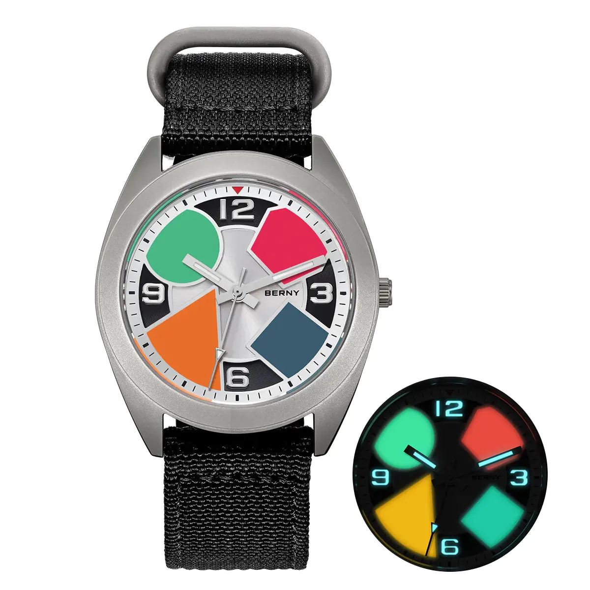 Montre Berny T2570M Quartz – Blanc