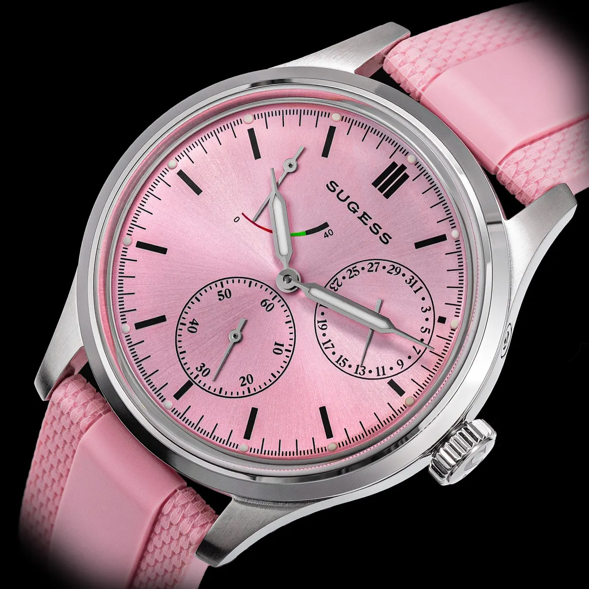 Montre Sugess S458 – Cadran rose
