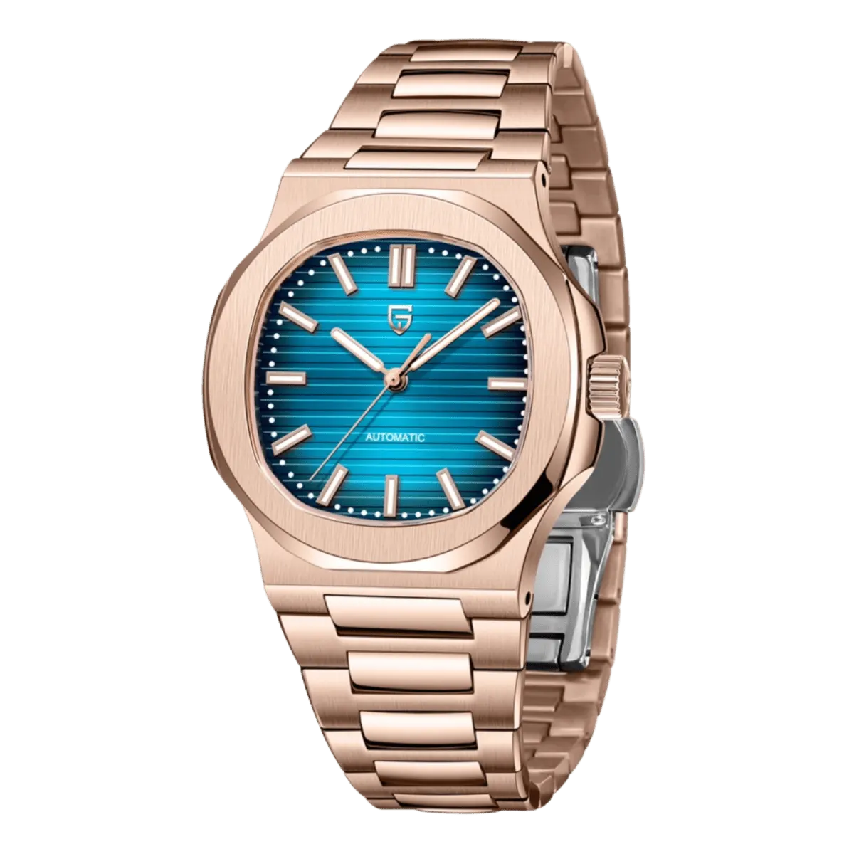 Montre Pagani Design Automatique 40 mm – Rose or bleu