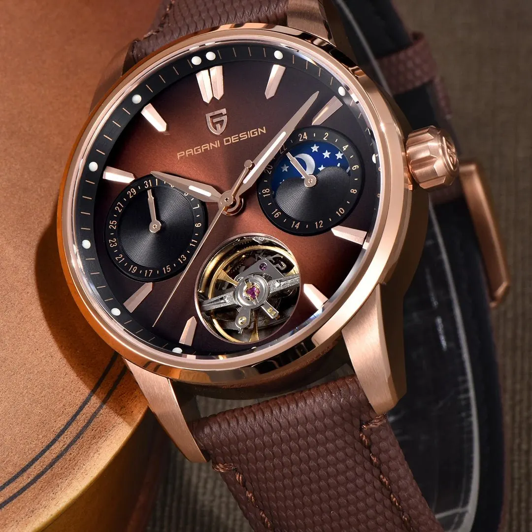 Montre Pagani Design PD-YS021 – Or marron