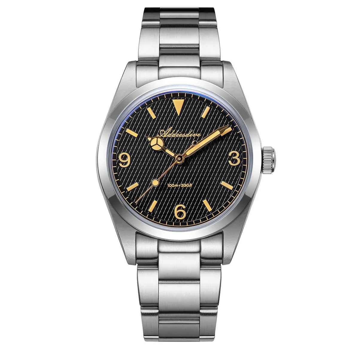 Montre Addiesdive AD2096 Quartz 36 mm – Noir
