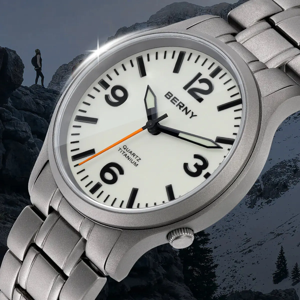 Montre Berny T2576MS – Blanc