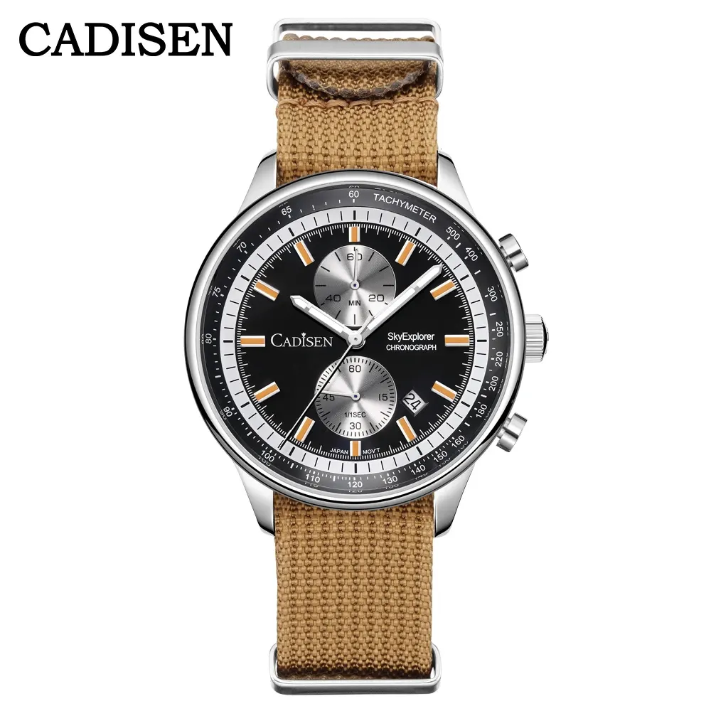 Montre Cadisen Quartz – Noir