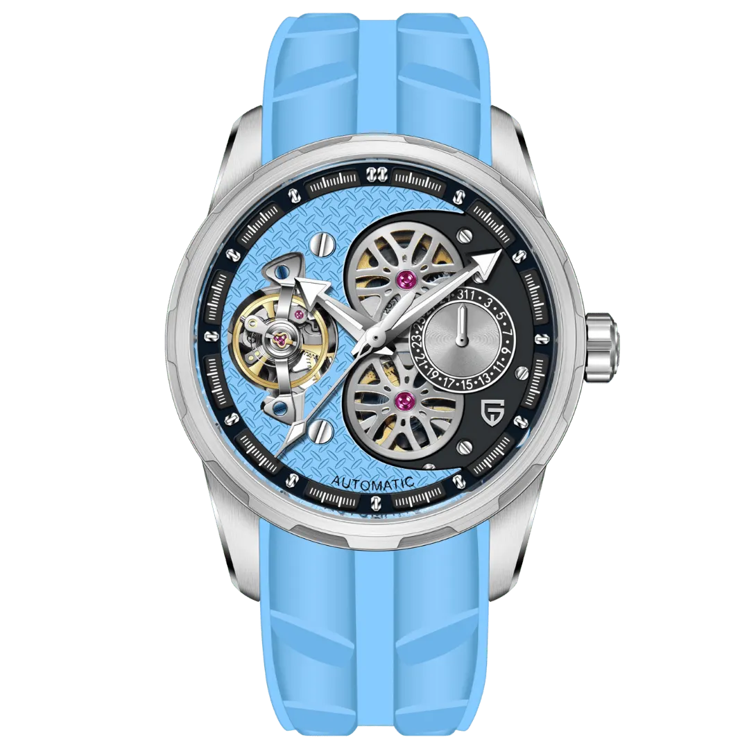 Montre Pagani Design PD-YS022 Mécanique manuel 44 mm – Bleu ciel