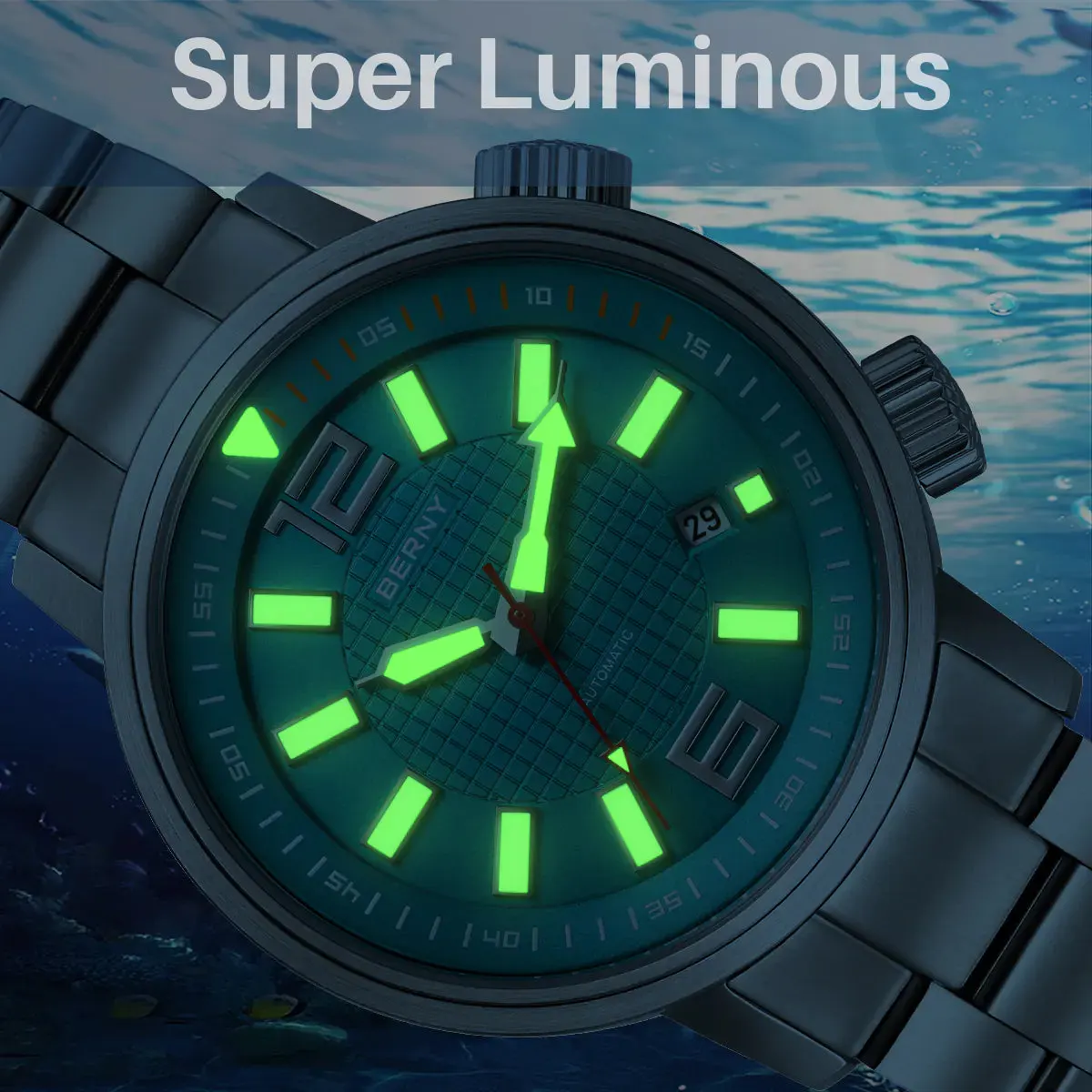 Montre Berny AM181MS – Vert