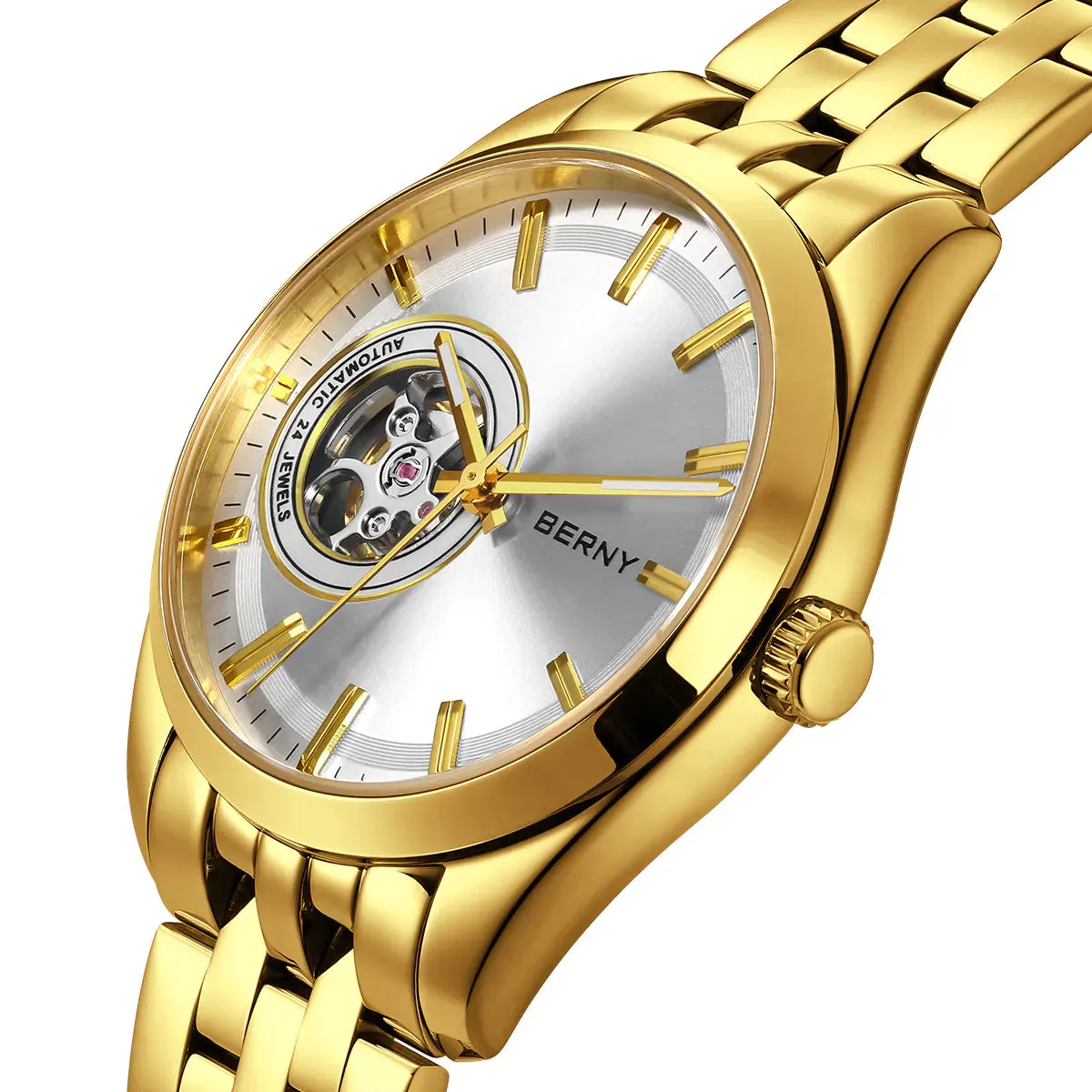 Montre Berny AM179M-Y – Blanc