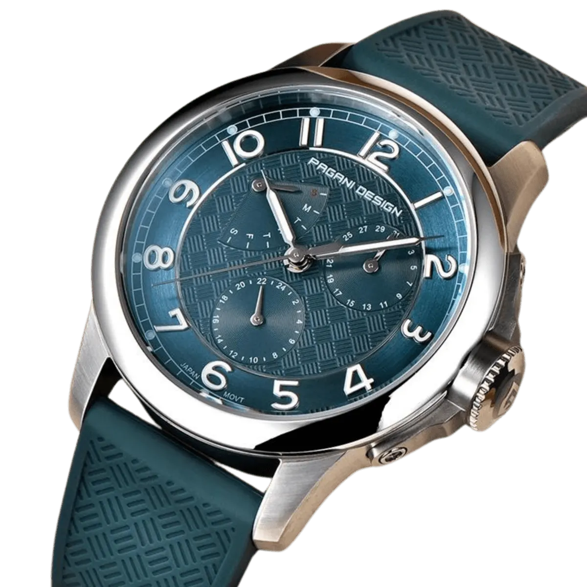 Montre Pagani Design Quartz 40 mm – Bleu