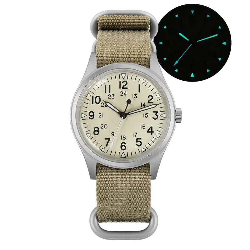 Montre Militado ML07 Quartz 36 mm – Beige