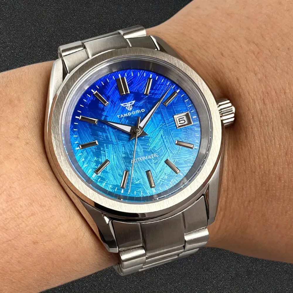 Montre Tandorio TD158C Automatique 38 mm – Bleu / PT5000