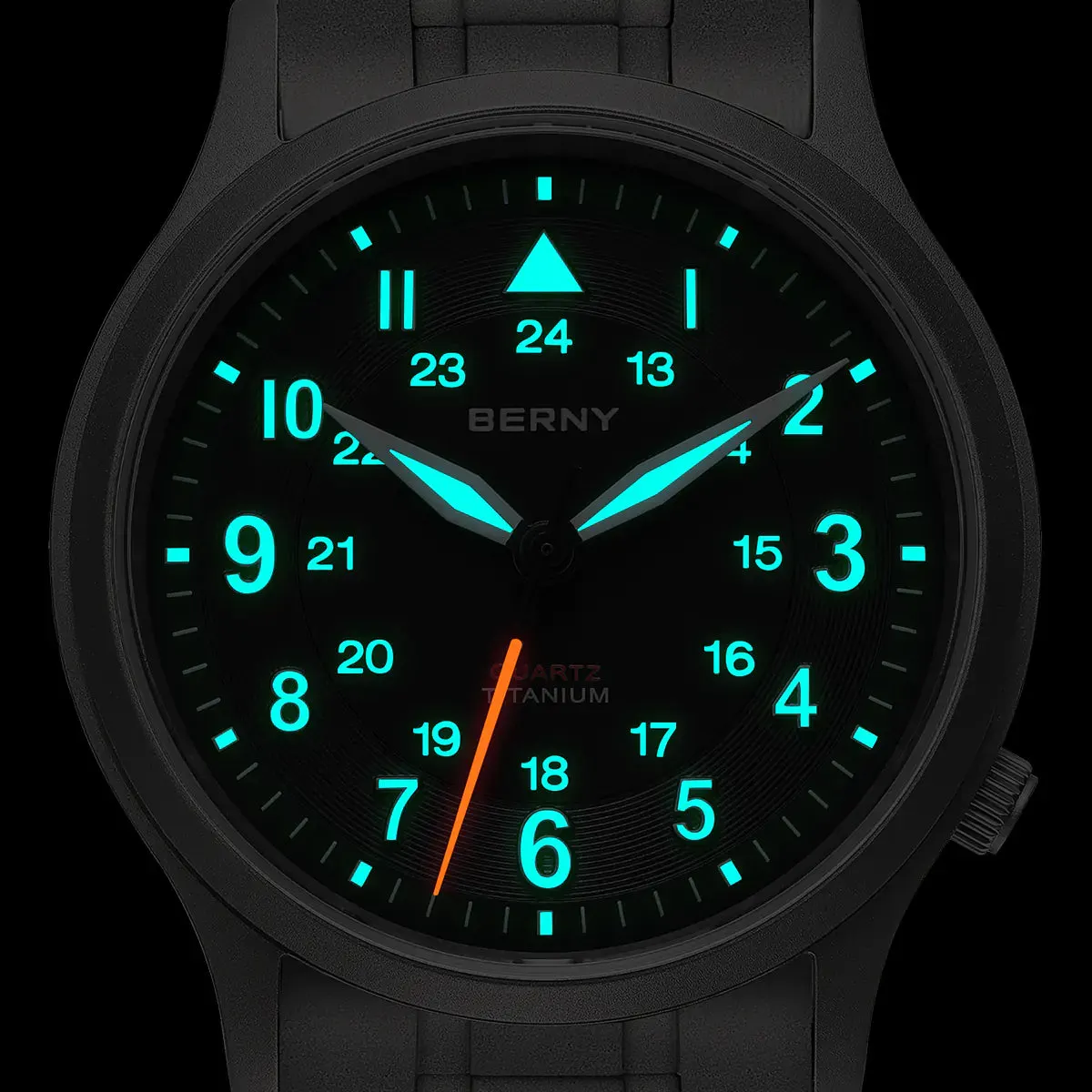 Montre Berny T2596MS Quartz – Noir