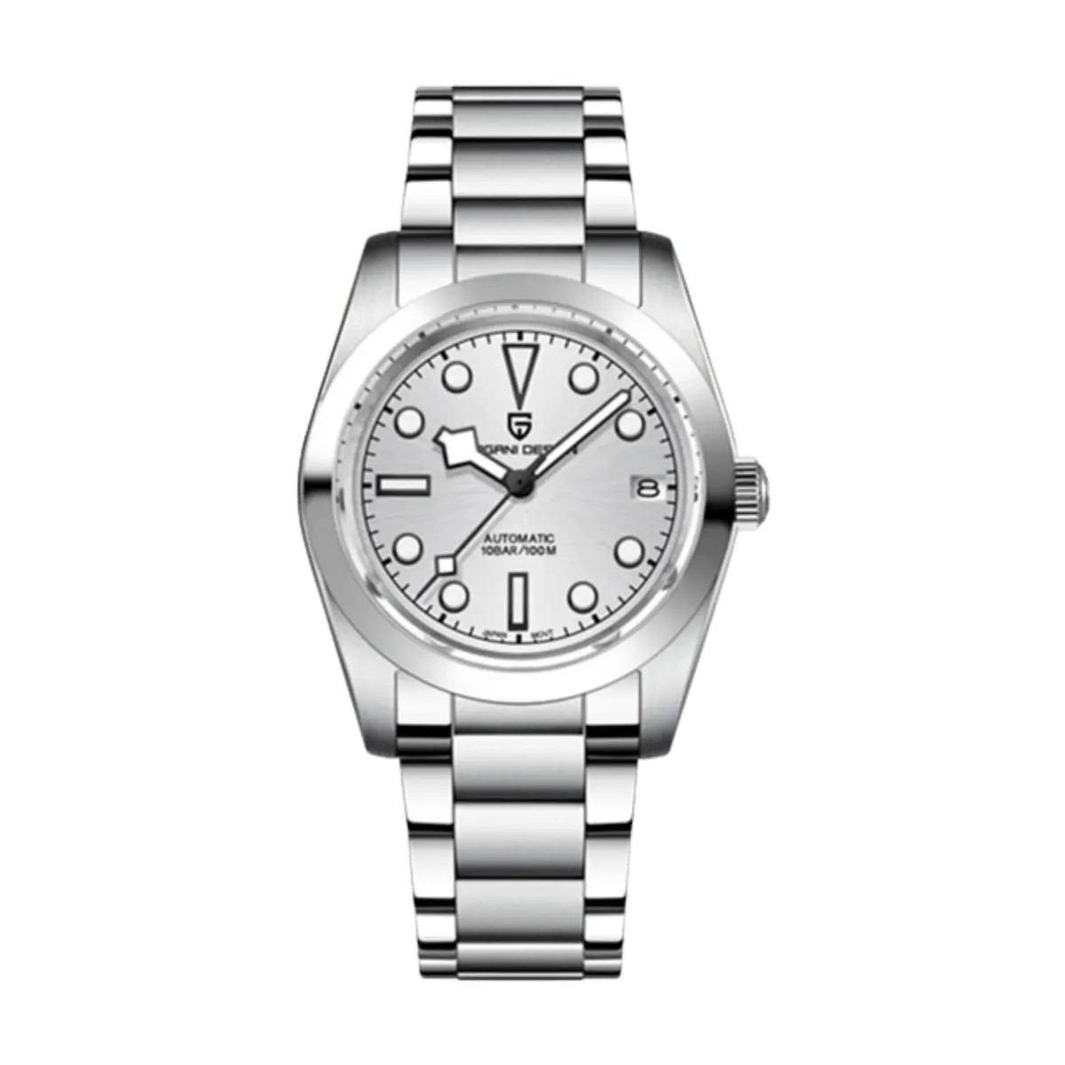 Montre Pagani Design Automatique 36,5 mm – Argent