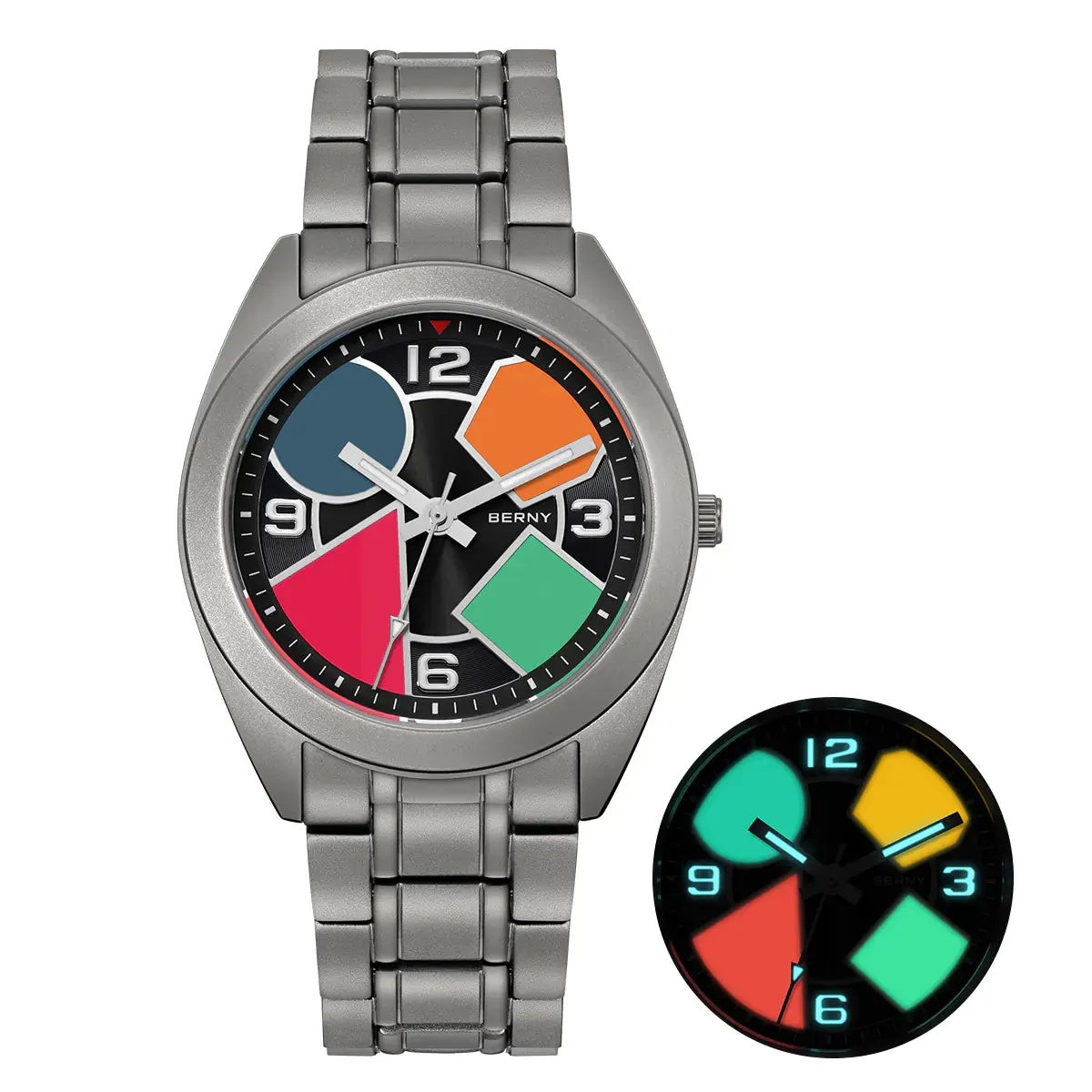 Montre Berny T2570MS Quartz – Noir
